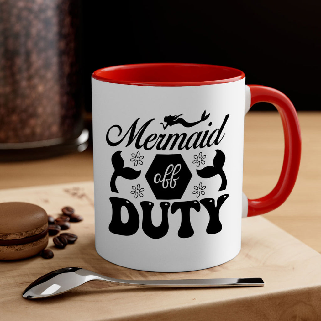 Mermaid off duty 433#- mermaid-Mug / Coffee Cup