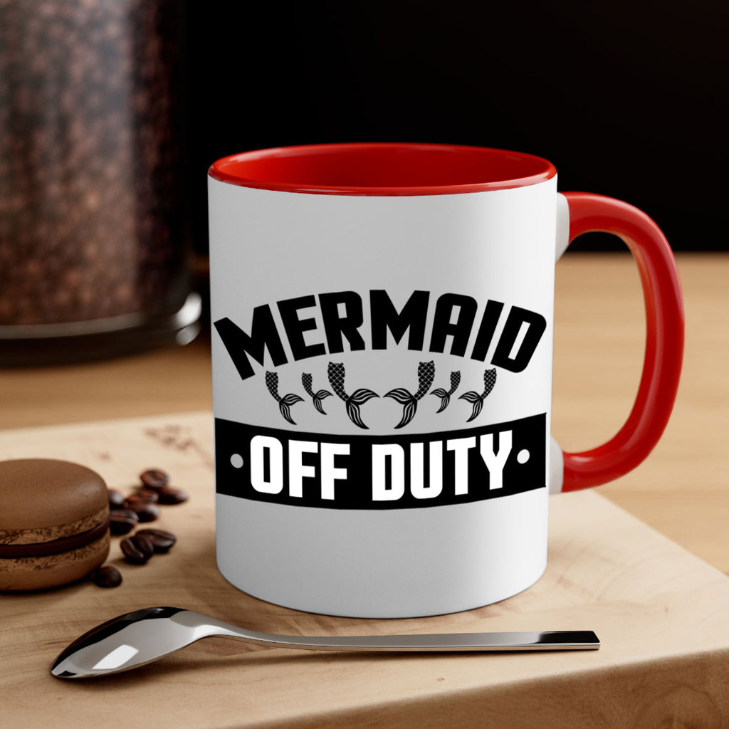 Mermaid off duty 437#- mermaid-Mug / Coffee Cup
