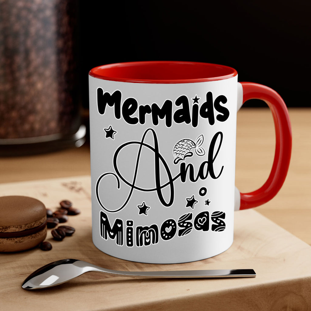 Mermaids and Mimosas 475#- mermaid-Mug / Coffee Cup