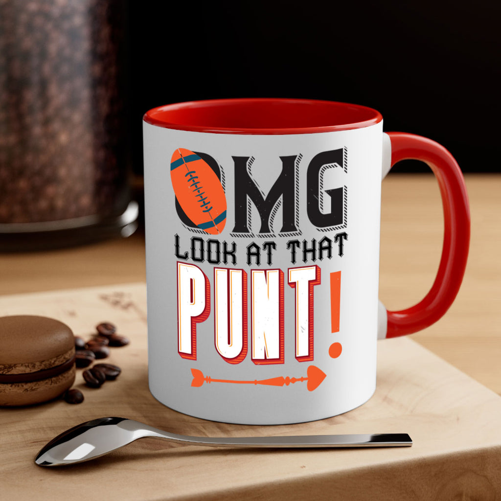 Omg look at that punt 616#- football-Mug / Coffee Cup