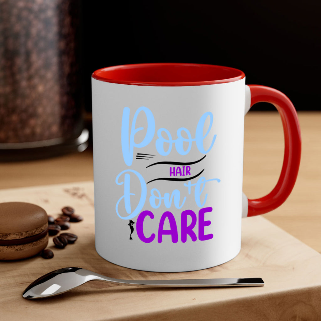 Pool Hair Dont Care 540#- mermaid-Mug / Coffee Cup