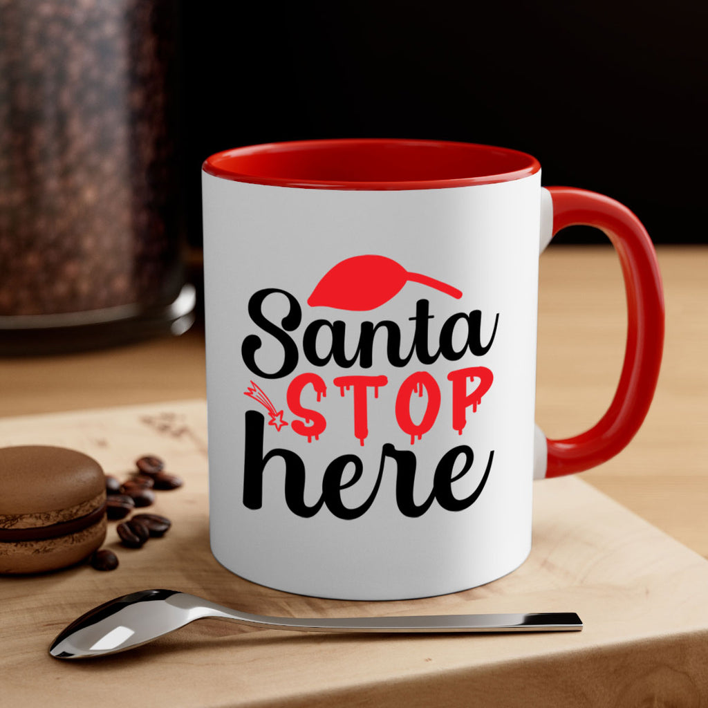 Santa stop here 352#- winter-Mug / Coffee Cup