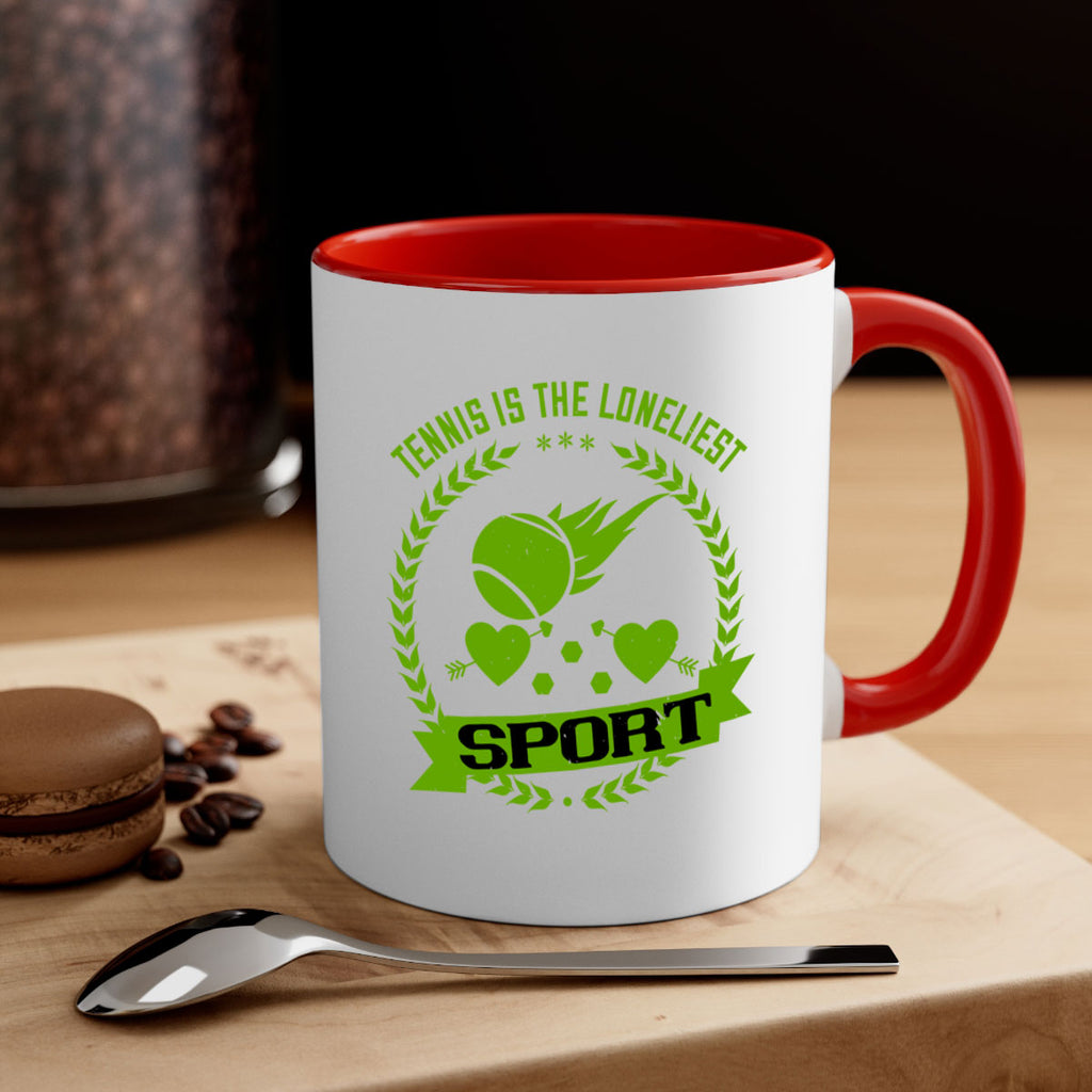 Tennis is the loneliest sport 282#- tennis-Mug / Coffee Cup