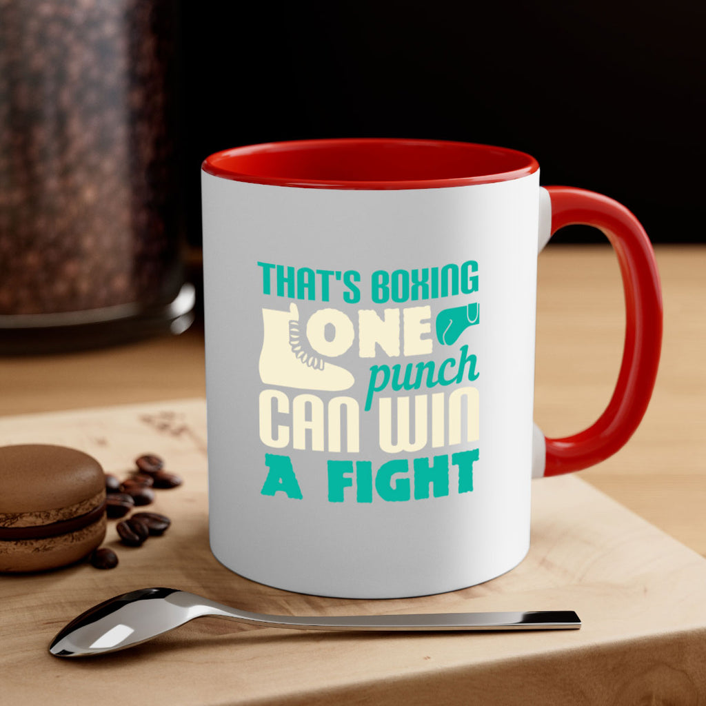 Thats boxing one punch can win a fight 1854#- boxing-Mug / Coffee Cup