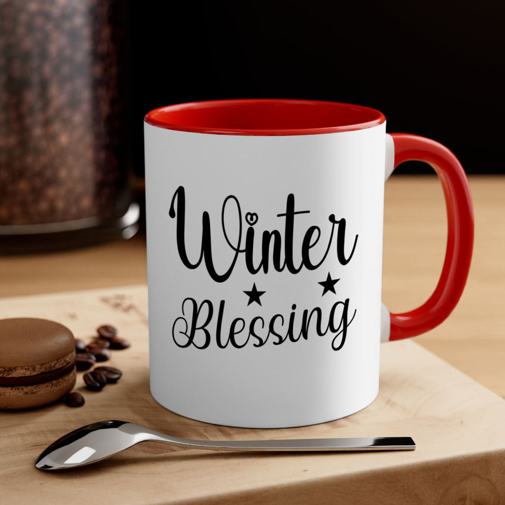 Winter Blessing 484#- winter-Mug / Coffee Cup