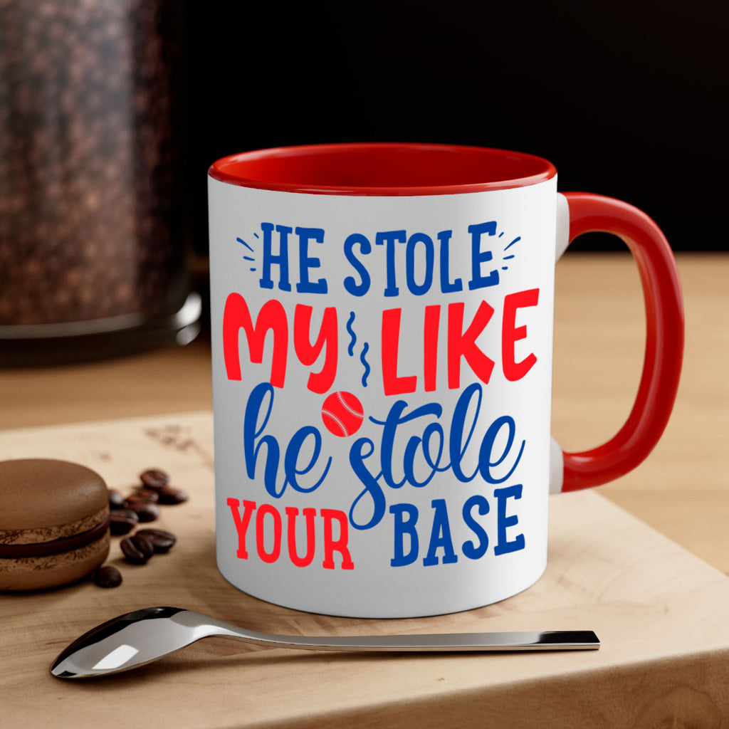 he stole my like he stole your base 2076#- baseball-Mug / Coffee Cup