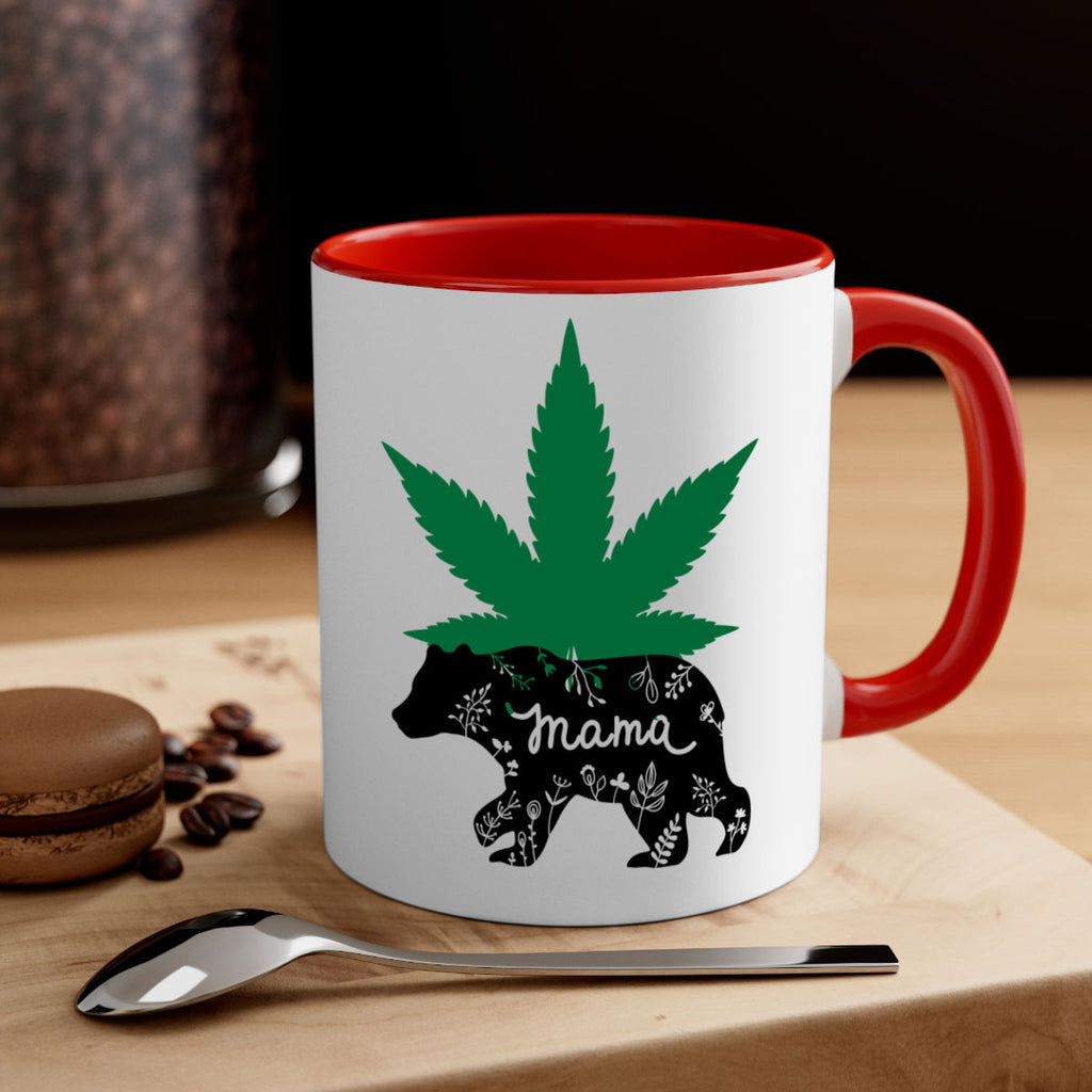 mama bear weed 196#- marijuana-Mug / Coffee Cup