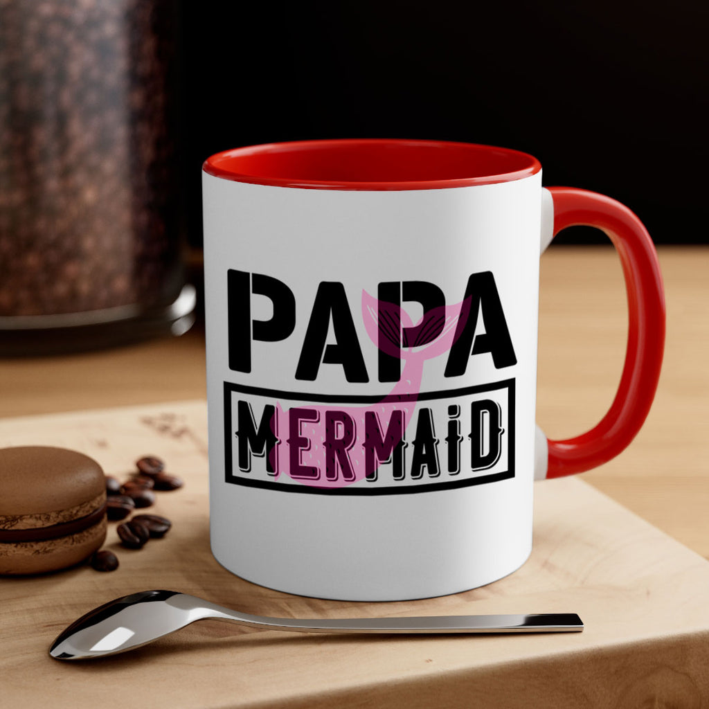 papa mermaid 533#- mermaid-Mug / Coffee Cup