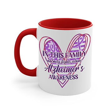 AlzheimerS Awareness American Flag 11#- alzheimers-Mug / Coffee Cup