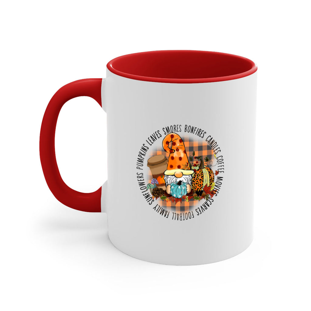 FallVibesGnome 165#- fall-Mug / Coffee Cup