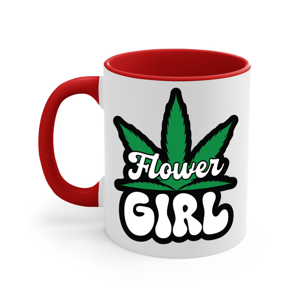 Flower girl 85#- marijuana-Mug / Coffee Cup