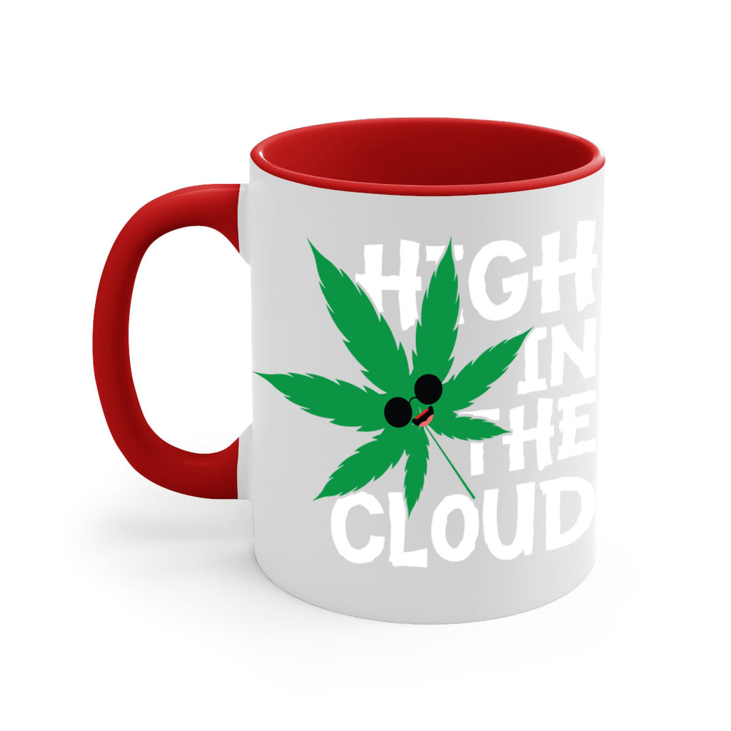 High in the cloud 114#- marijuana-Mug / Coffee Cup