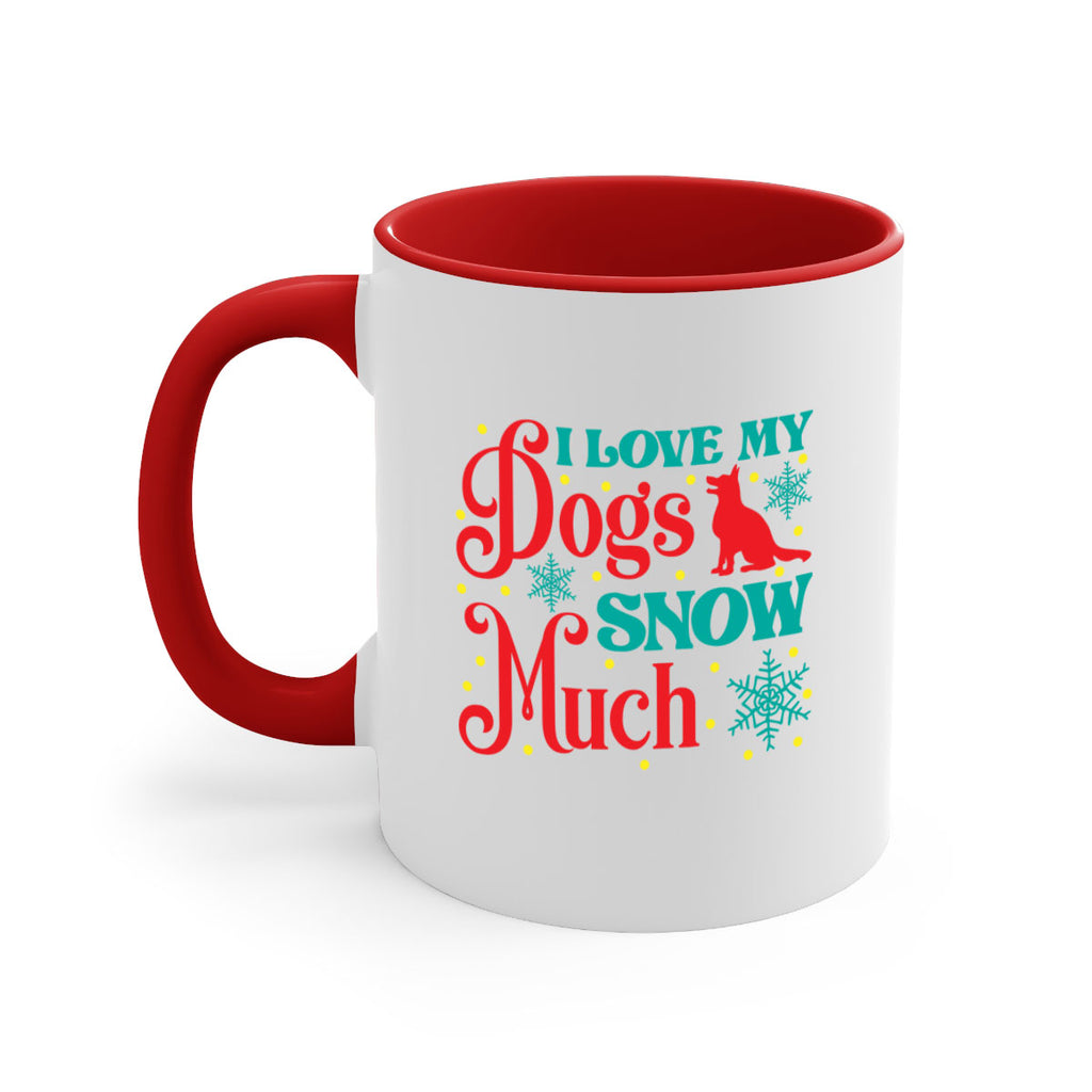 I Love My Dogs Snow 242#- winter-Mug / Coffee Cup