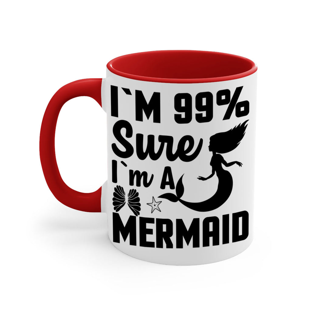 Im sure im a 253#- mermaid-Mug / Coffee Cup