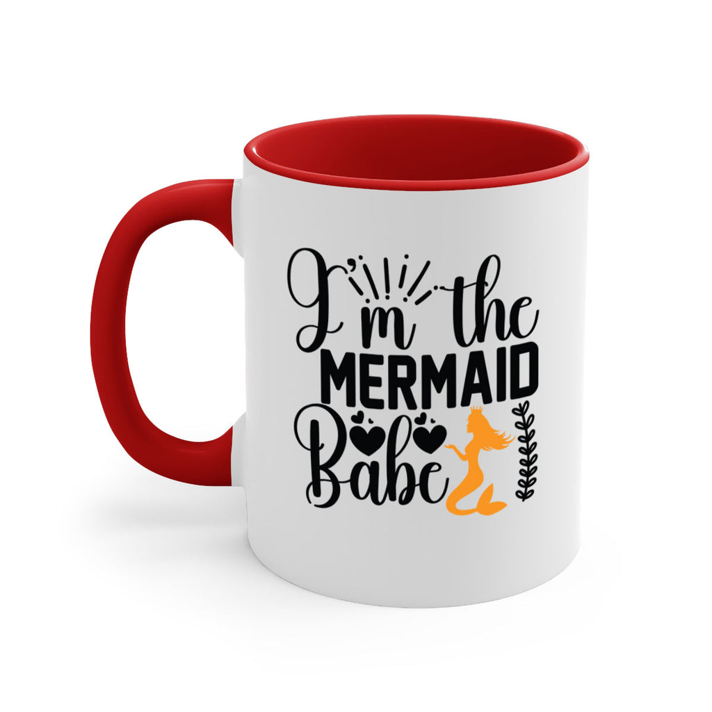 Im the Mermaid Babe 263#- mermaid-Mug / Coffee Cup