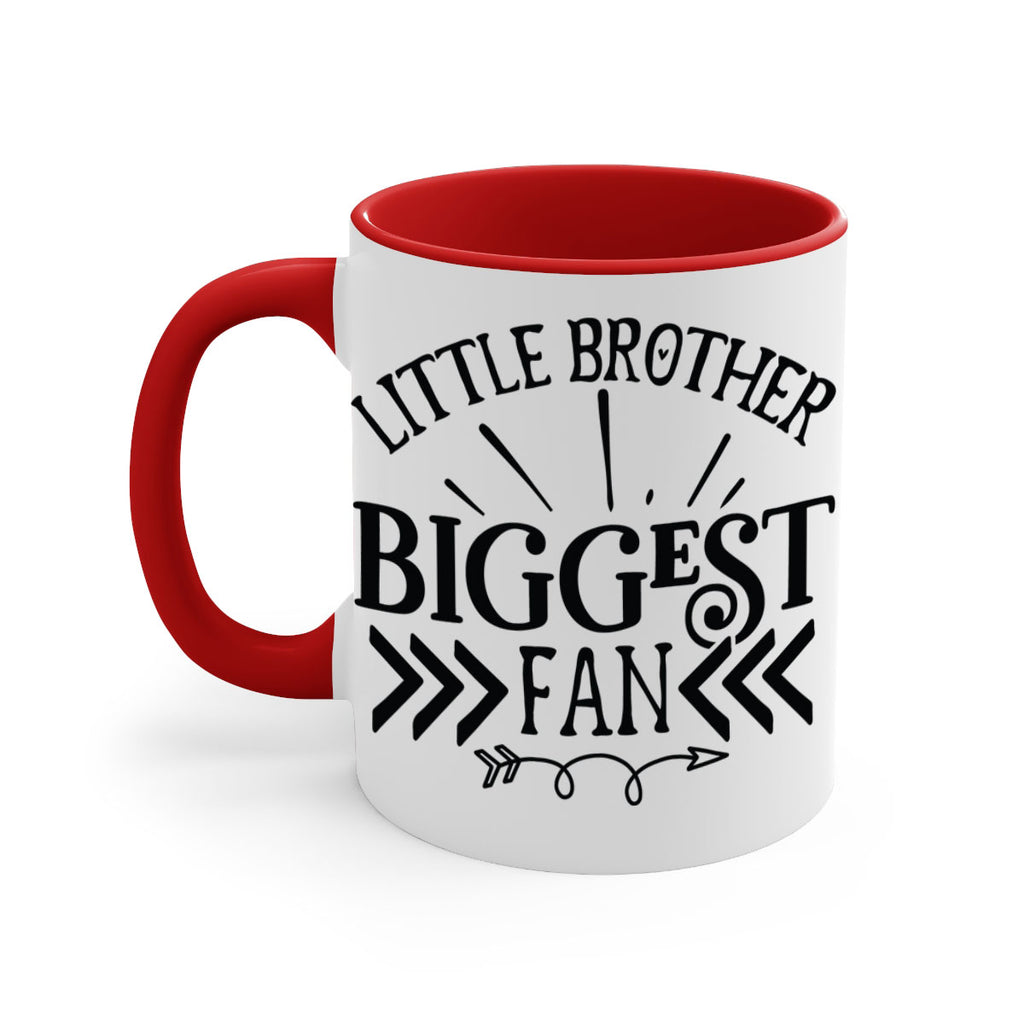 Little brother biggest fan 878#- tennis-Mug / Coffee Cup