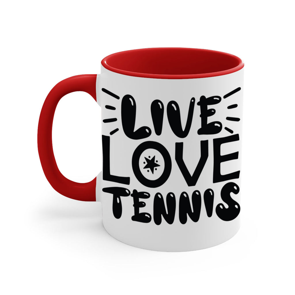 Live love Tennis 800#- tennis-Mug / Coffee Cup