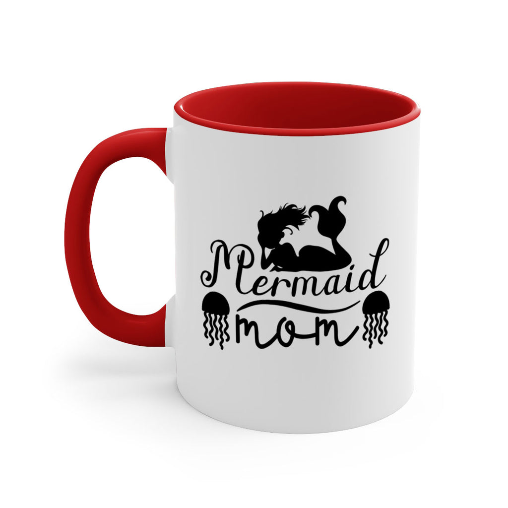 Mermaid Mom 373#- mermaid-Mug / Coffee Cup