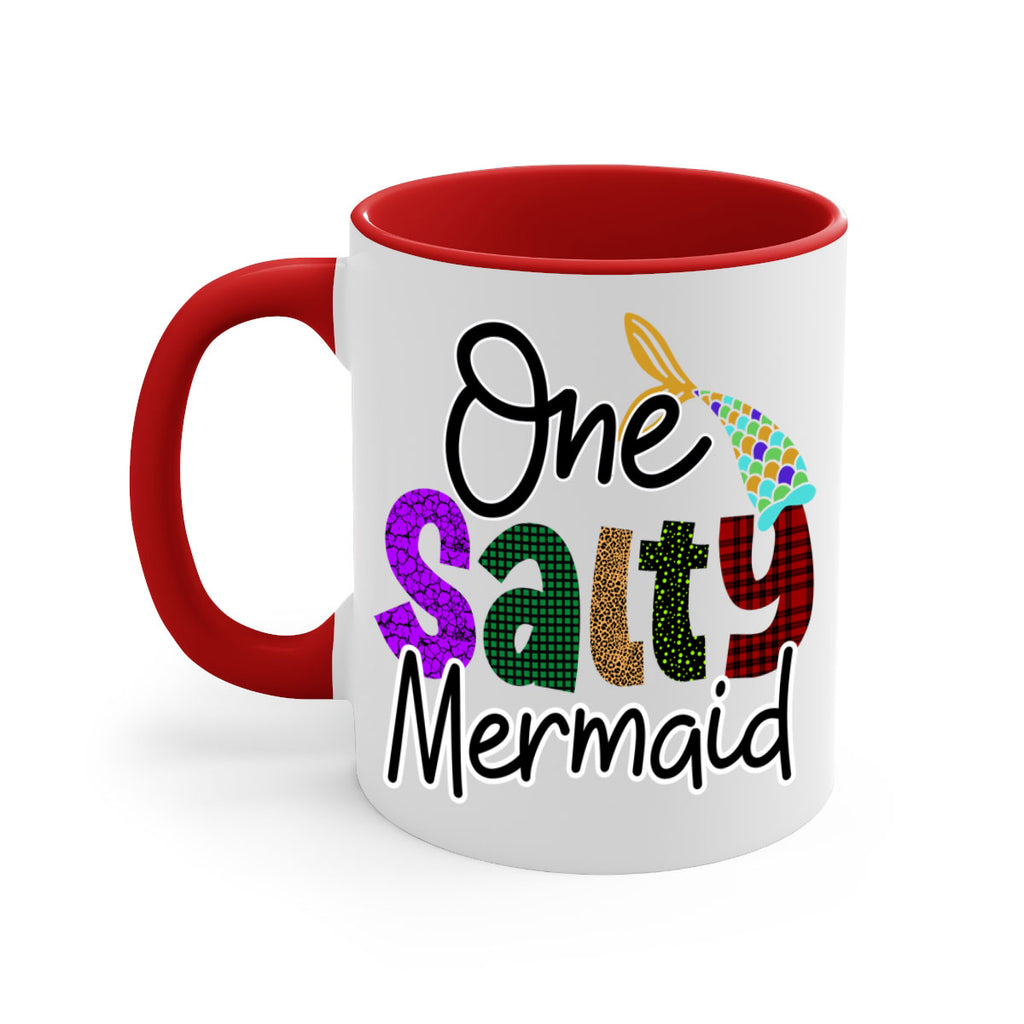 One Salty Mermaid 526#- mermaid-Mug / Coffee Cup
