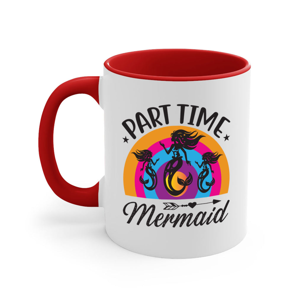 Part time mermaid 534#- mermaid-Mug / Coffee Cup