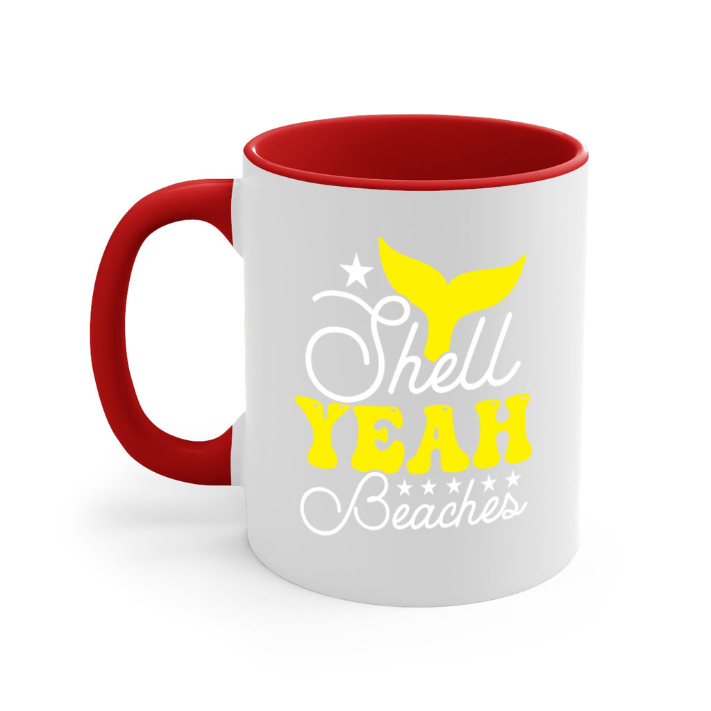 Shell Yeah Beaches 585#- mermaid-Mug / Coffee Cup