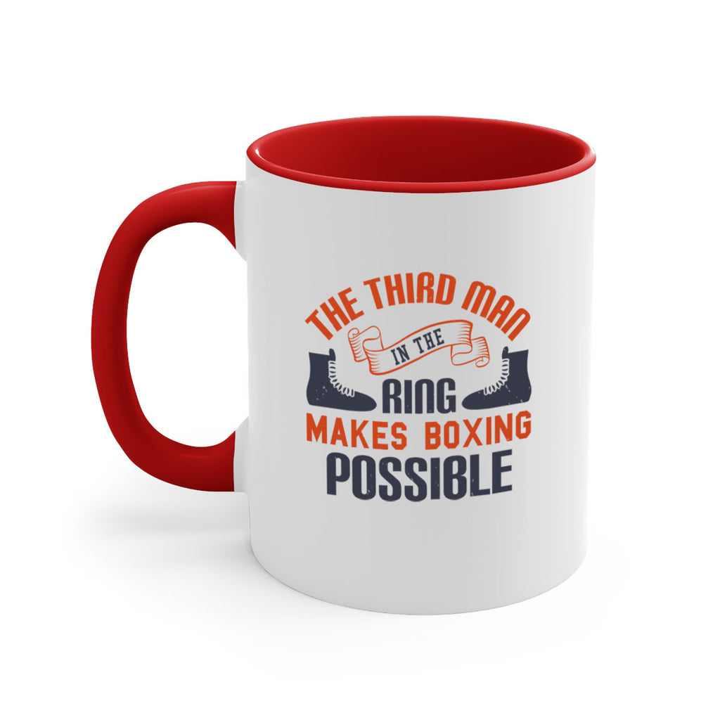 The third man in the ring makes boxing possible 1804#- boxing-Mug / Coffee Cup