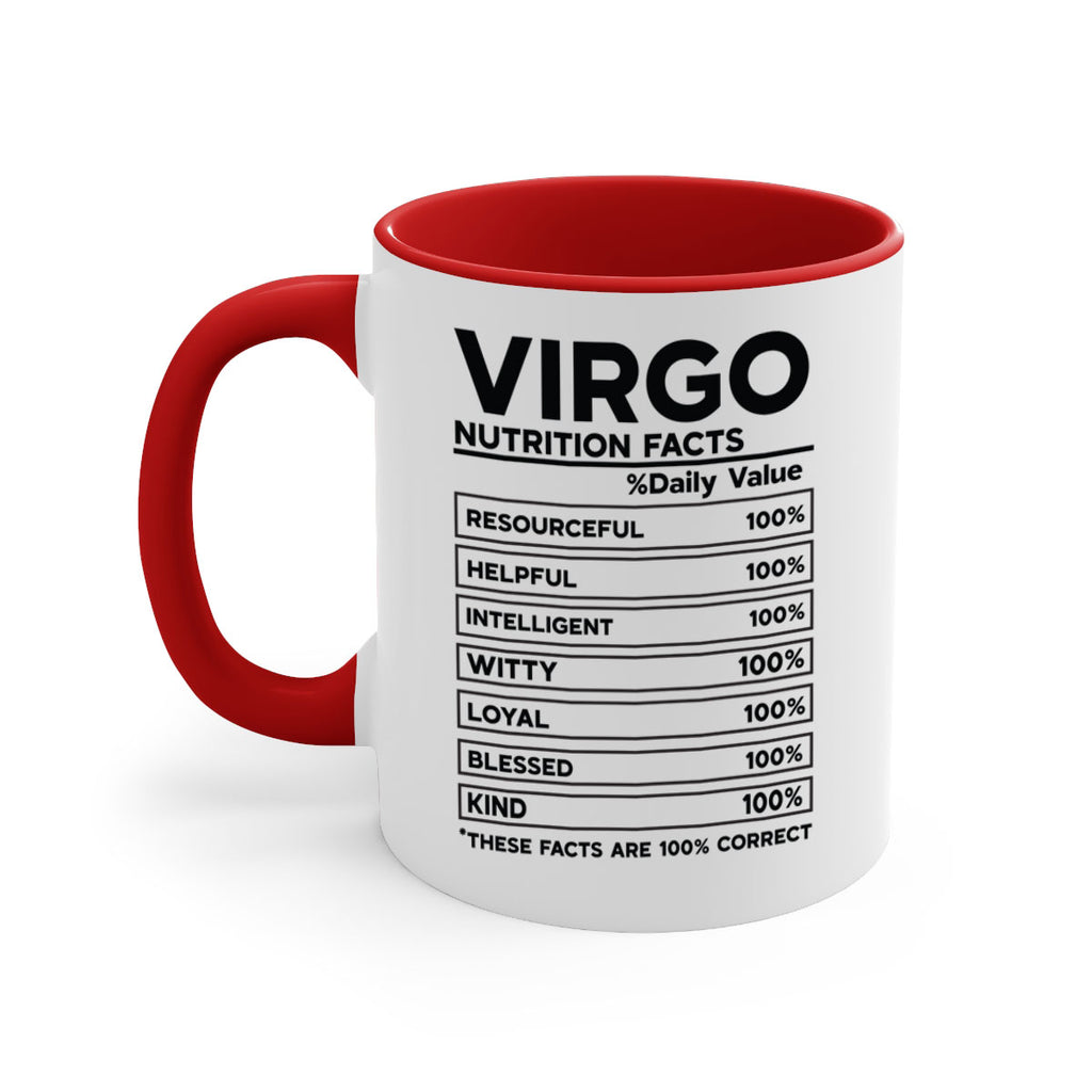 Virgo Nutrition Facts 530#- zodiac-Mug / Coffee Cup