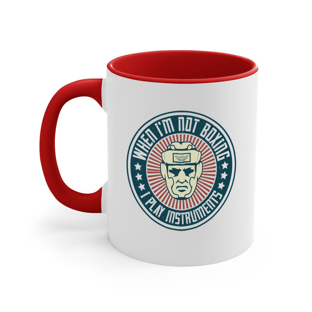 When Im not boxing I play instruments 1754#- boxing-Mug / Coffee Cup