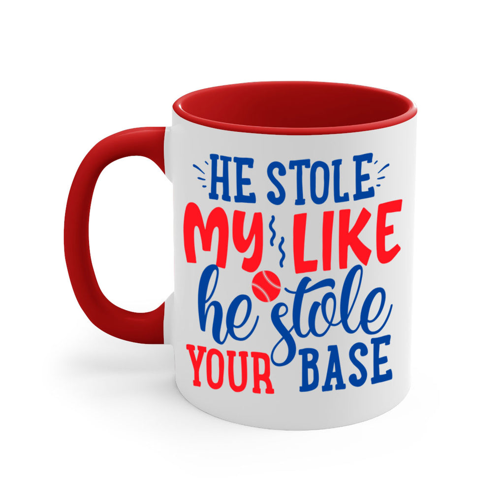 he stole my like he stole your base 2076#- baseball-Mug / Coffee Cup