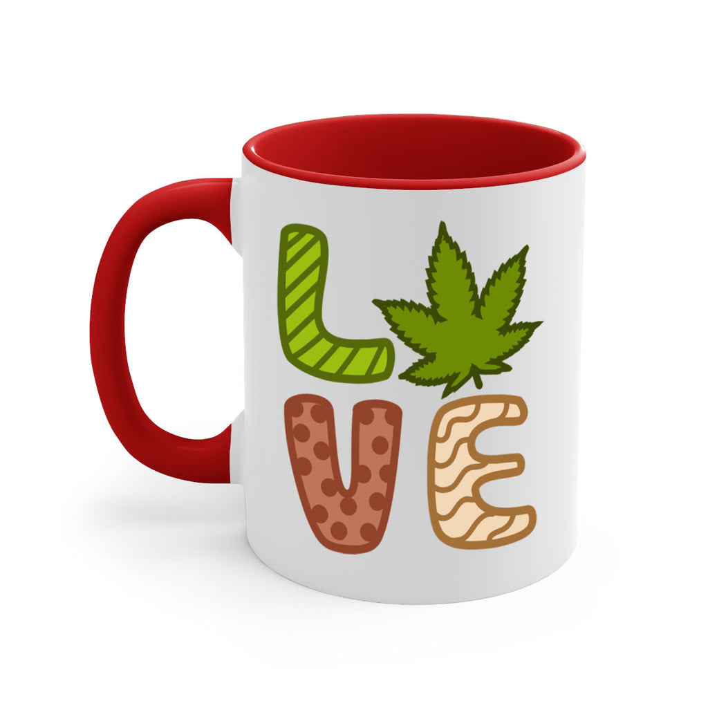 love weed 193#- marijuana-Mug / Coffee Cup