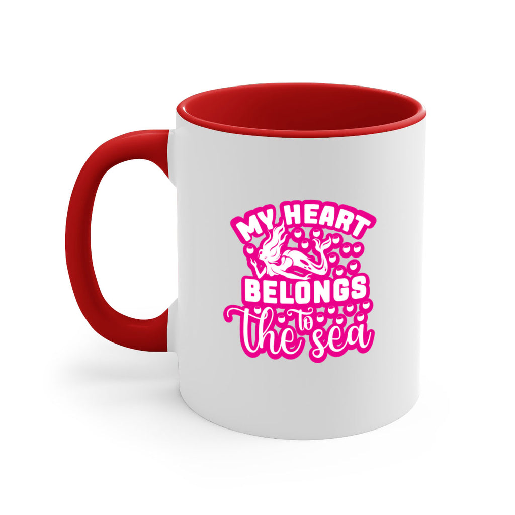 my heart belongs to the sea 515#- mermaid-Mug / Coffee Cup
