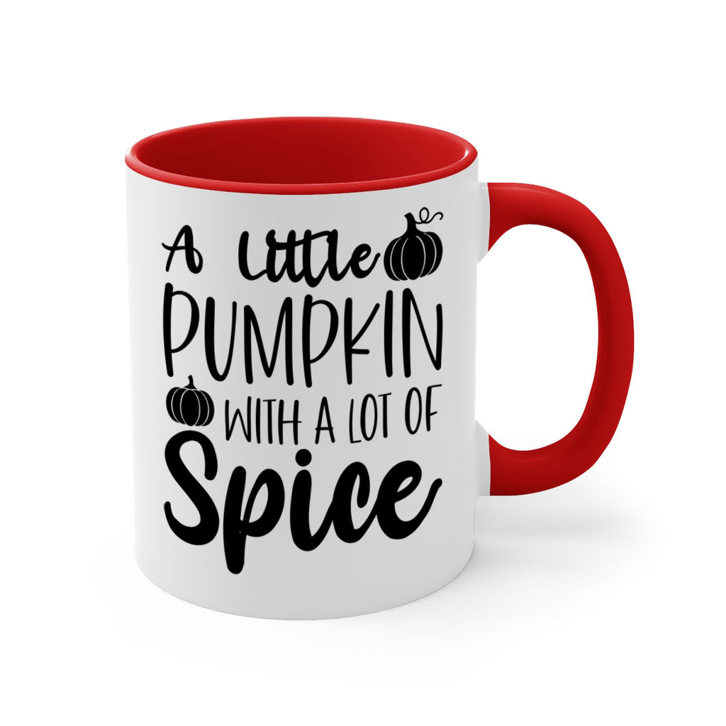 A Little Pumpkin With A Lot Of Spice 1#- fall-Mug / Coffee Cup