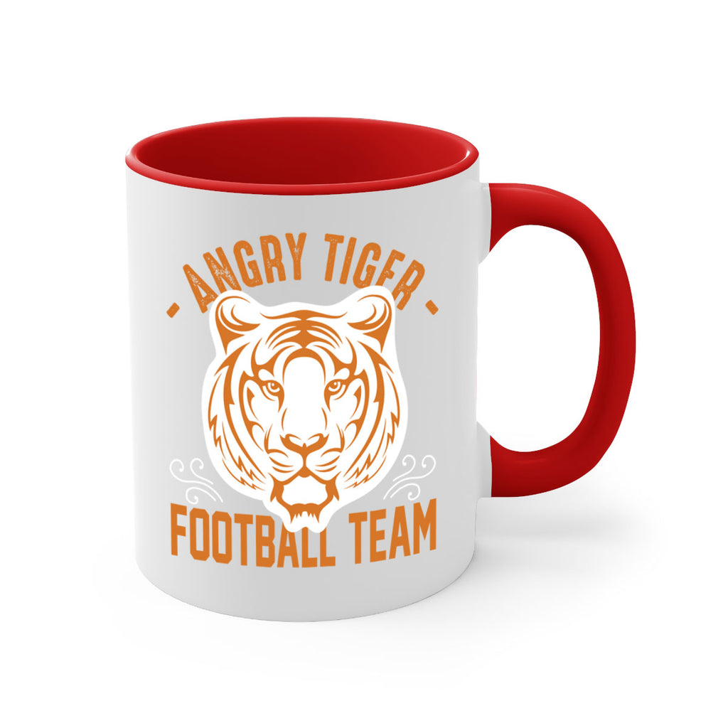 Angry tiger 1459#- football-Mug / Coffee Cup