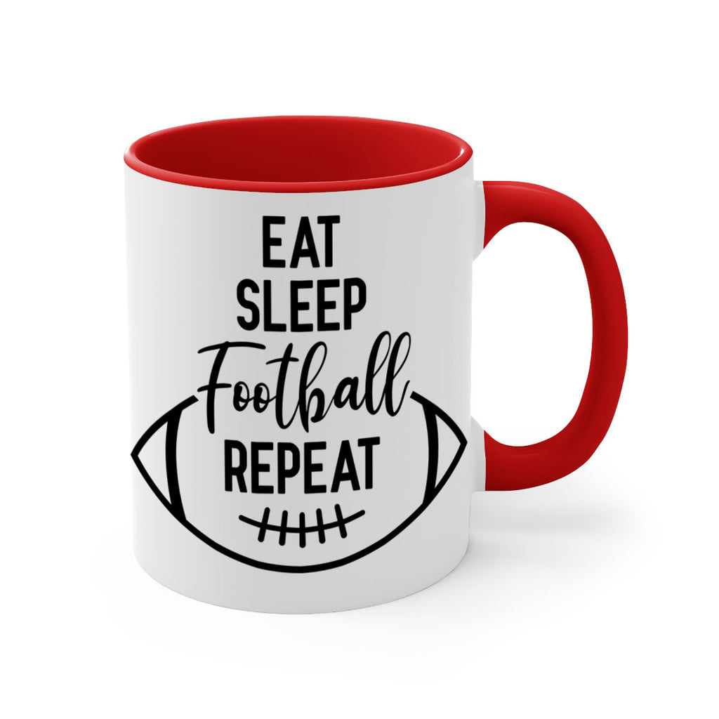 Eat Sleep Football Repeat 1313#- football-Mug / Coffee Cup