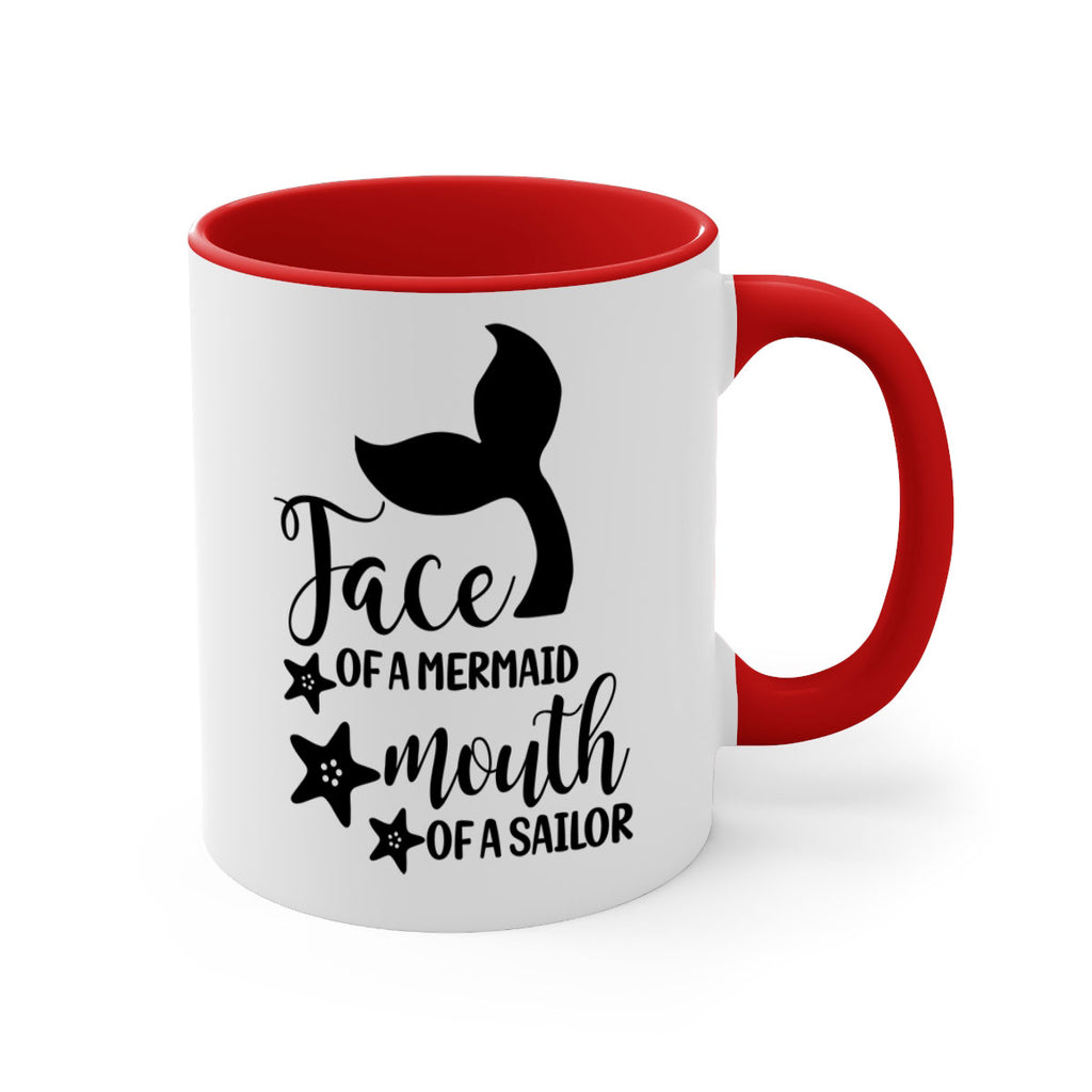 Face of a Mermaid mouth 165#- mermaid-Mug / Coffee Cup