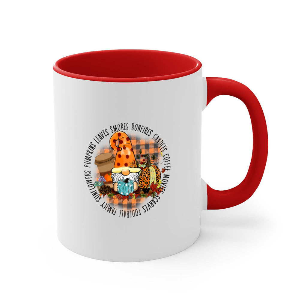FallVibesGnome 165#- fall-Mug / Coffee Cup