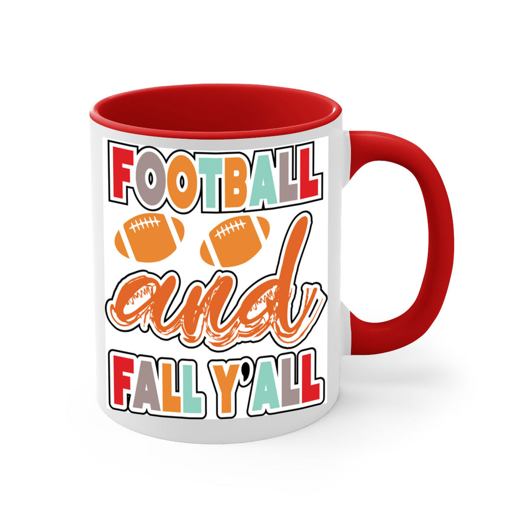 FootballandFallYall 186#- fall-Mug / Coffee Cup