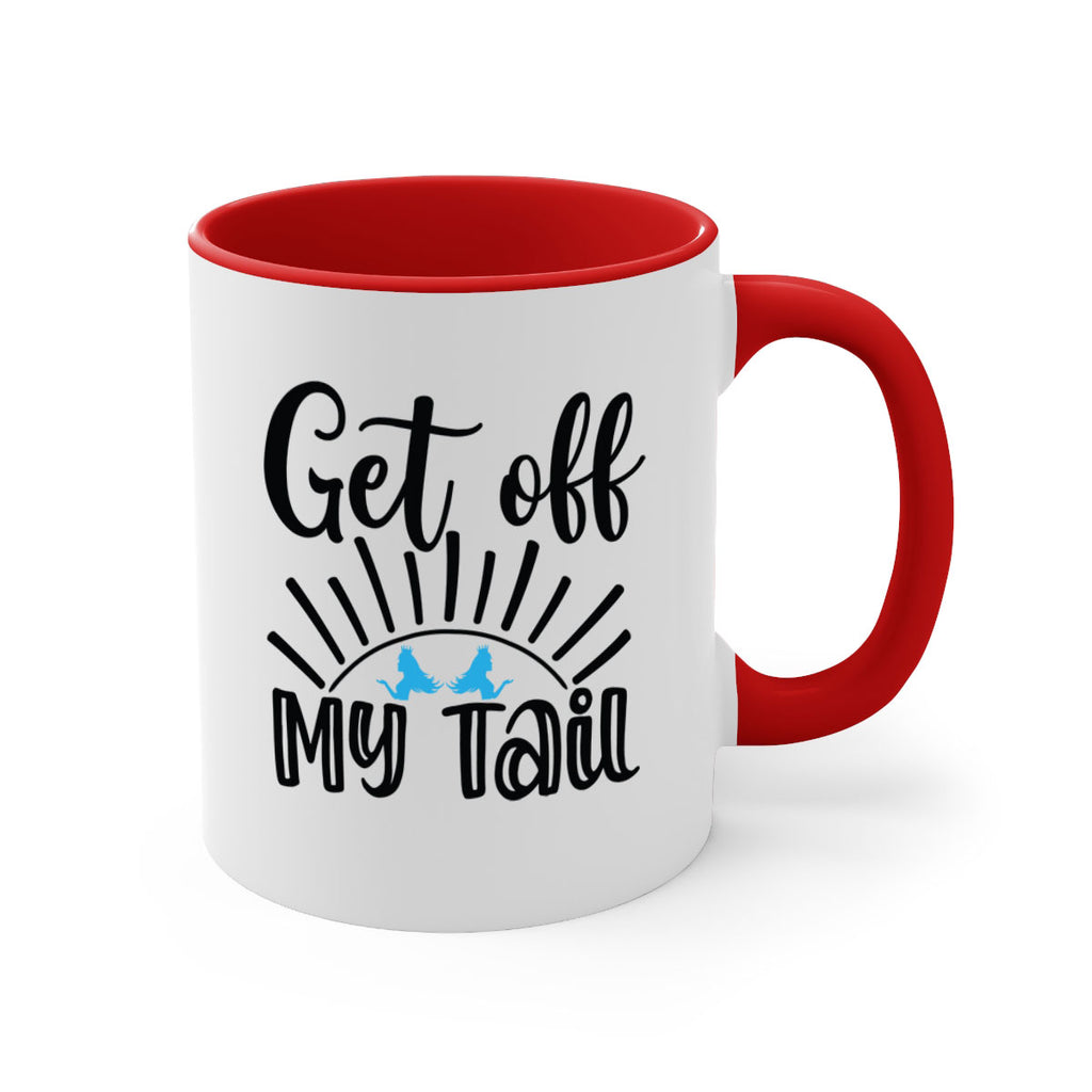 Get off My Tail 185#- mermaid-Mug / Coffee Cup