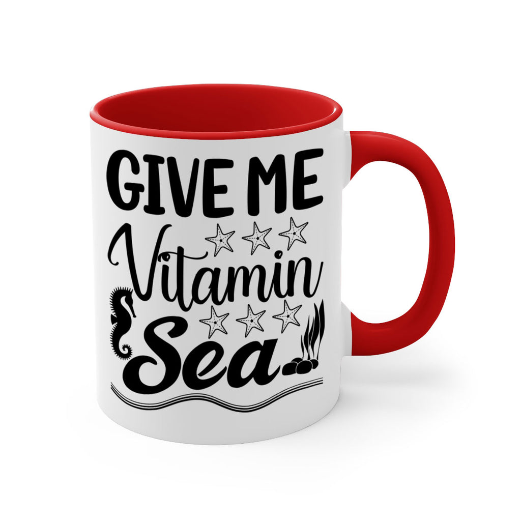 Give me vitamin sea 193#- mermaid-Mug / Coffee Cup