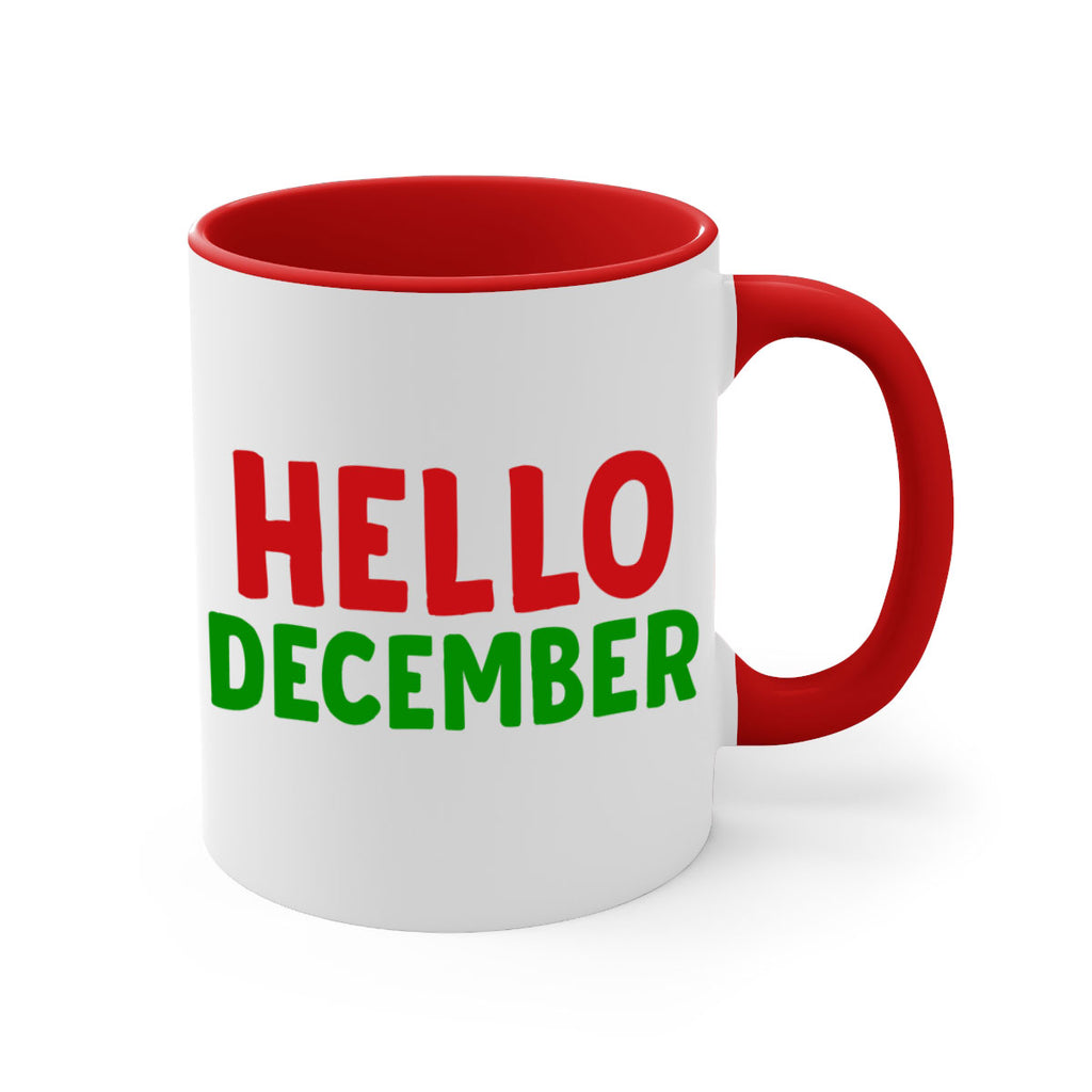 Hello December 158#- winter-Mug / Coffee Cup