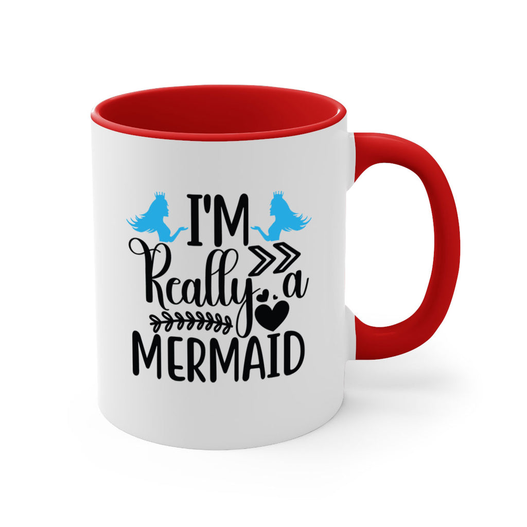 Im Really a Mermaid 262#- mermaid-Mug / Coffee Cup