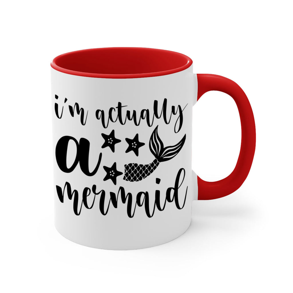 Im actually a mermaid 259#- mermaid-Mug / Coffee Cup