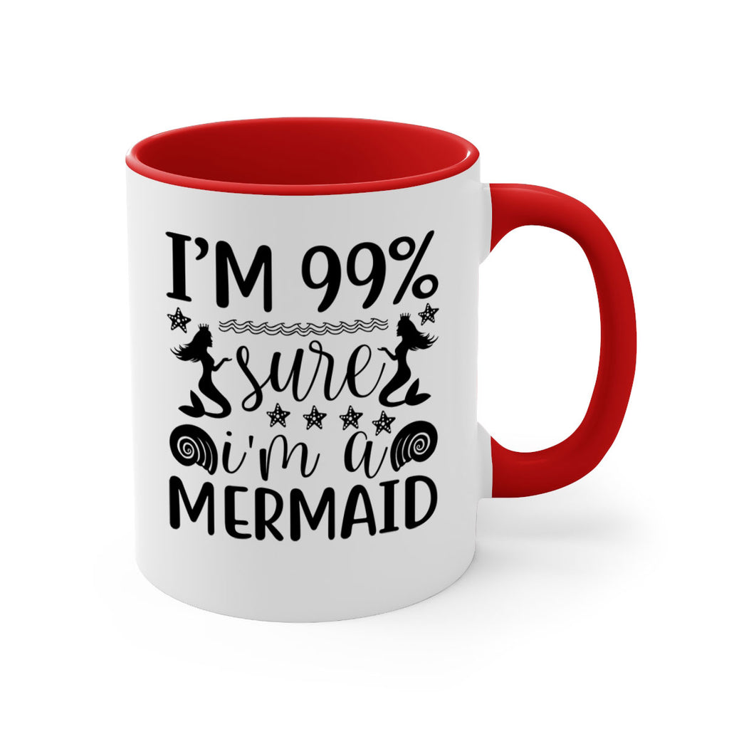 Im sure im a 254#- mermaid-Mug / Coffee Cup