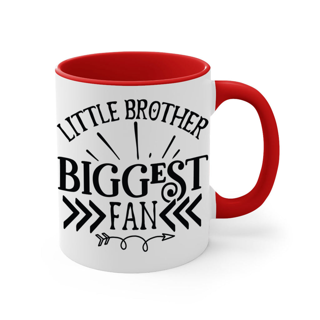 Little brother biggest fan 878#- tennis-Mug / Coffee Cup