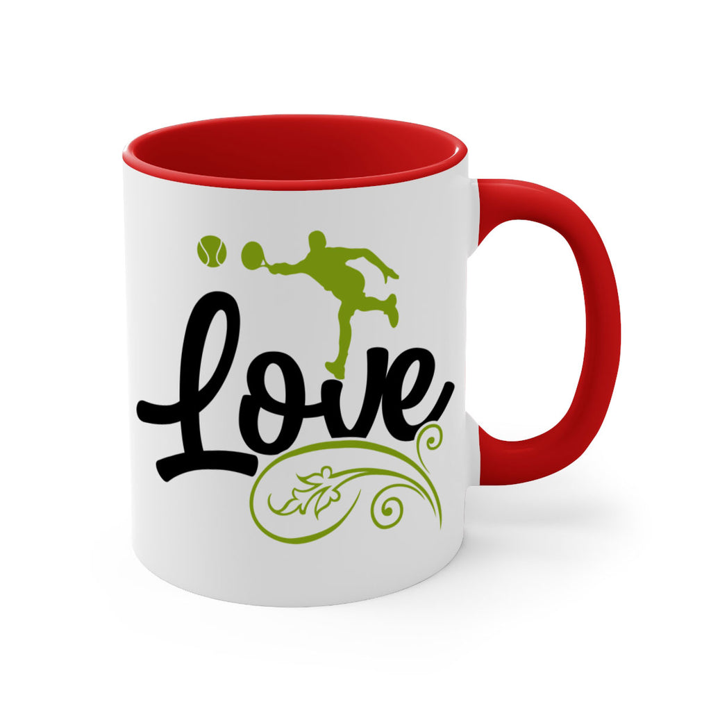Love 707#- tennis-Mug / Coffee Cup