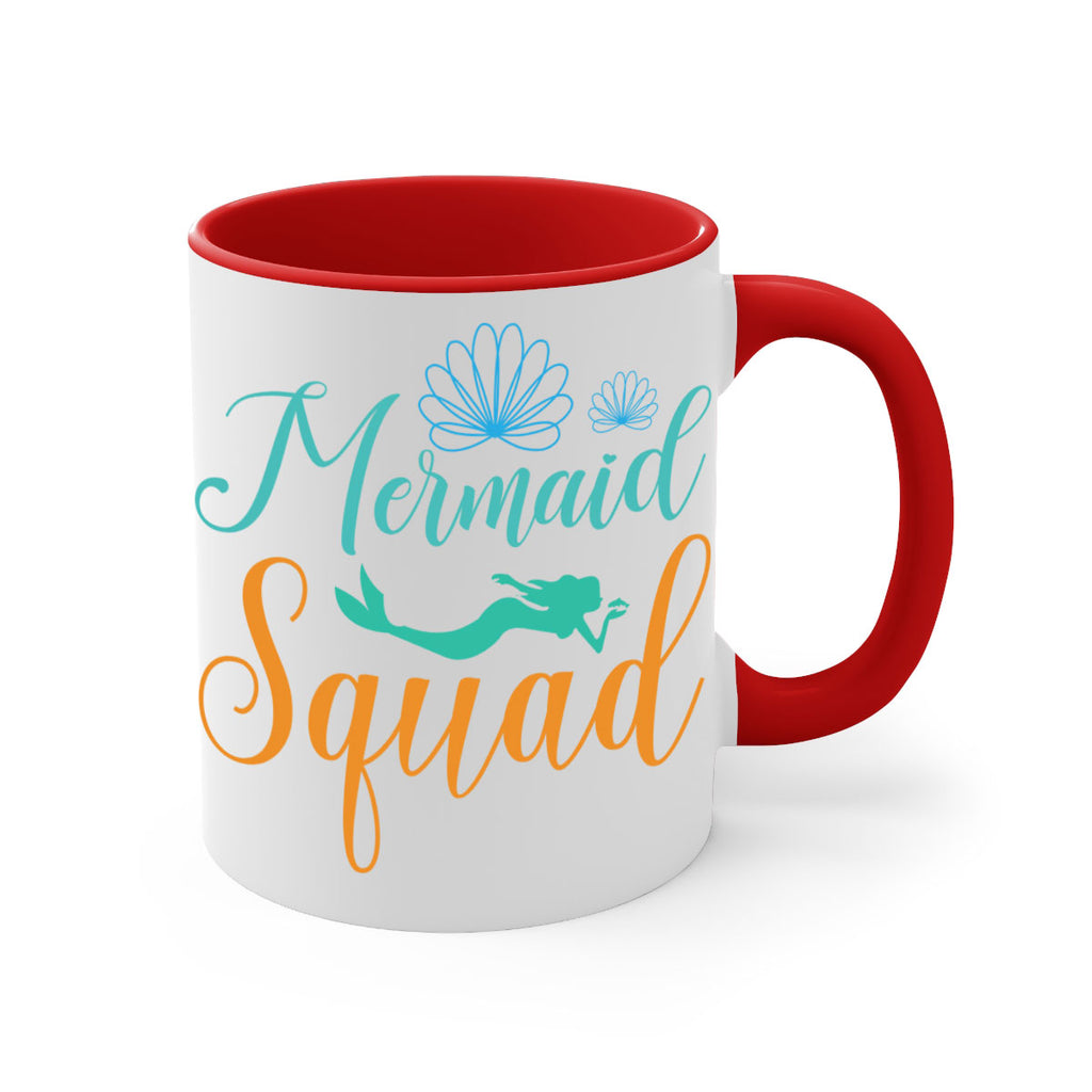 Mermaid Squad Design 449#- mermaid-Mug / Coffee Cup