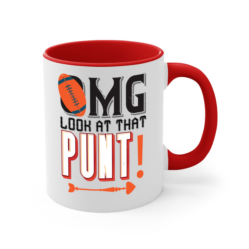 Omg look at that punt 616#- football-Mug / Coffee Cup