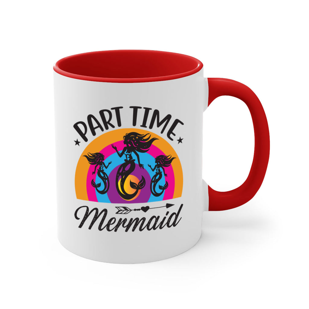 Part time mermaid 534#- mermaid-Mug / Coffee Cup