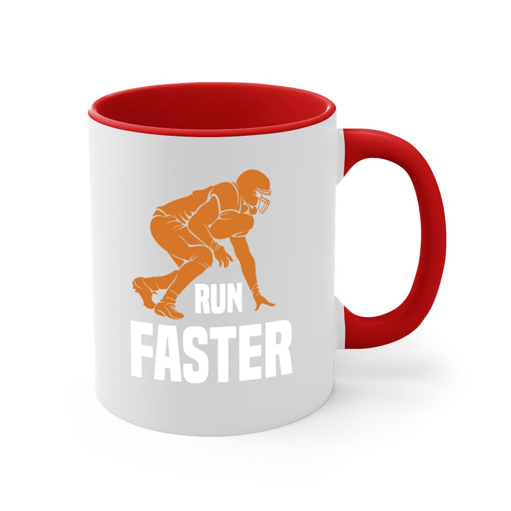 Run 548#- football-Mug / Coffee Cup