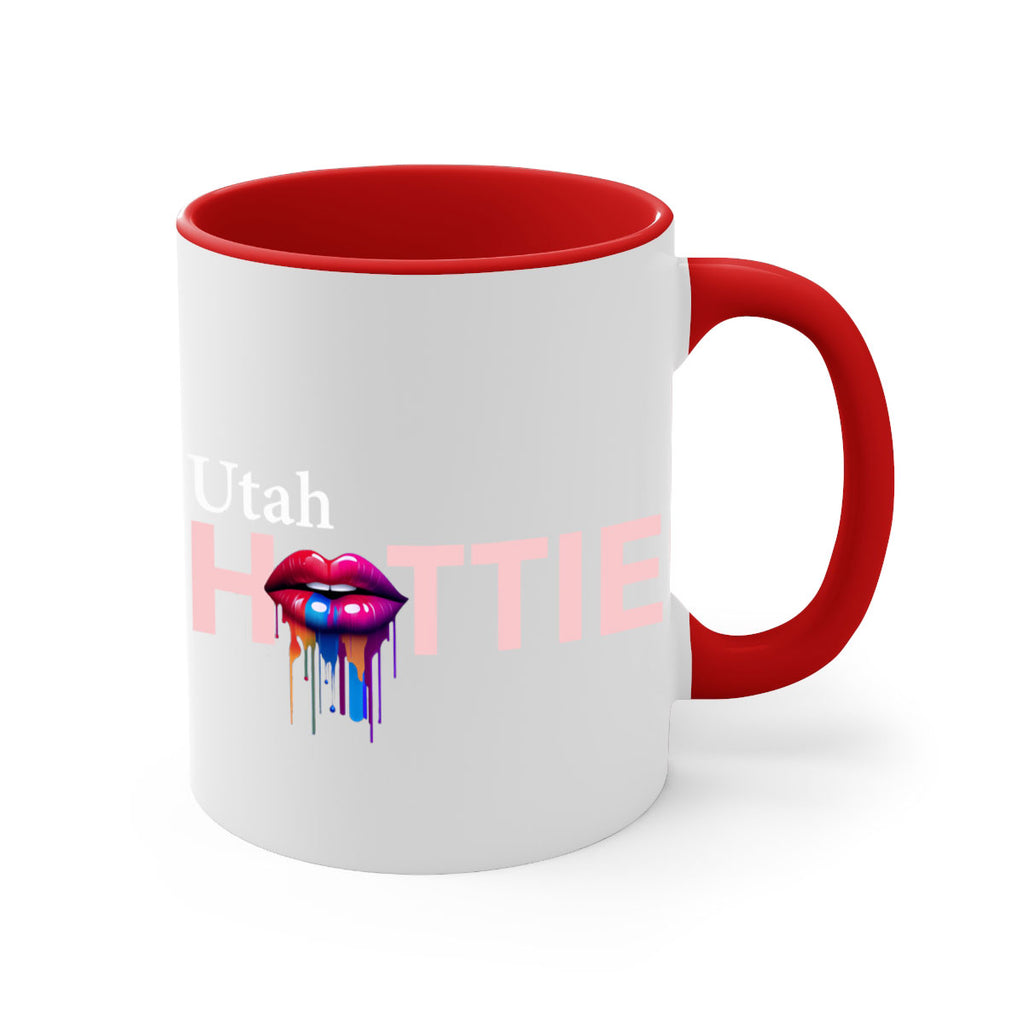 Utah Hottie with dripping lips 118#- Hottie Collection-Mug / Coffee Cup